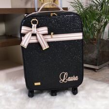 Produção de Mala Maternidade Brilhante de Luxo Exclusiva