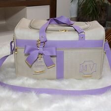 Mamãe e Bebê Mala Maternidade Personalizada com Alça Transversal