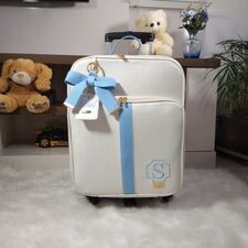 Mala Maternidade com Rodinhas e Laço