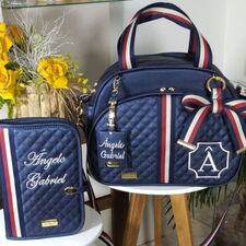 Bolsa e Capa Cartão de Vacina Personalizada