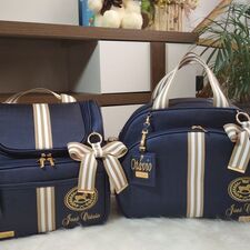 Kit Bolsa e Mochila com o Nome do Bebê em  Capão do Leão