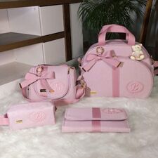 Conjunto Bolsas Maternidade Rosa no Imirim